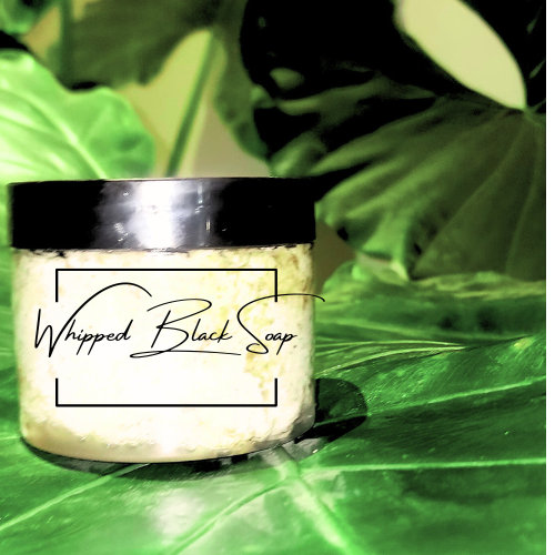 Whipped African Black Soap